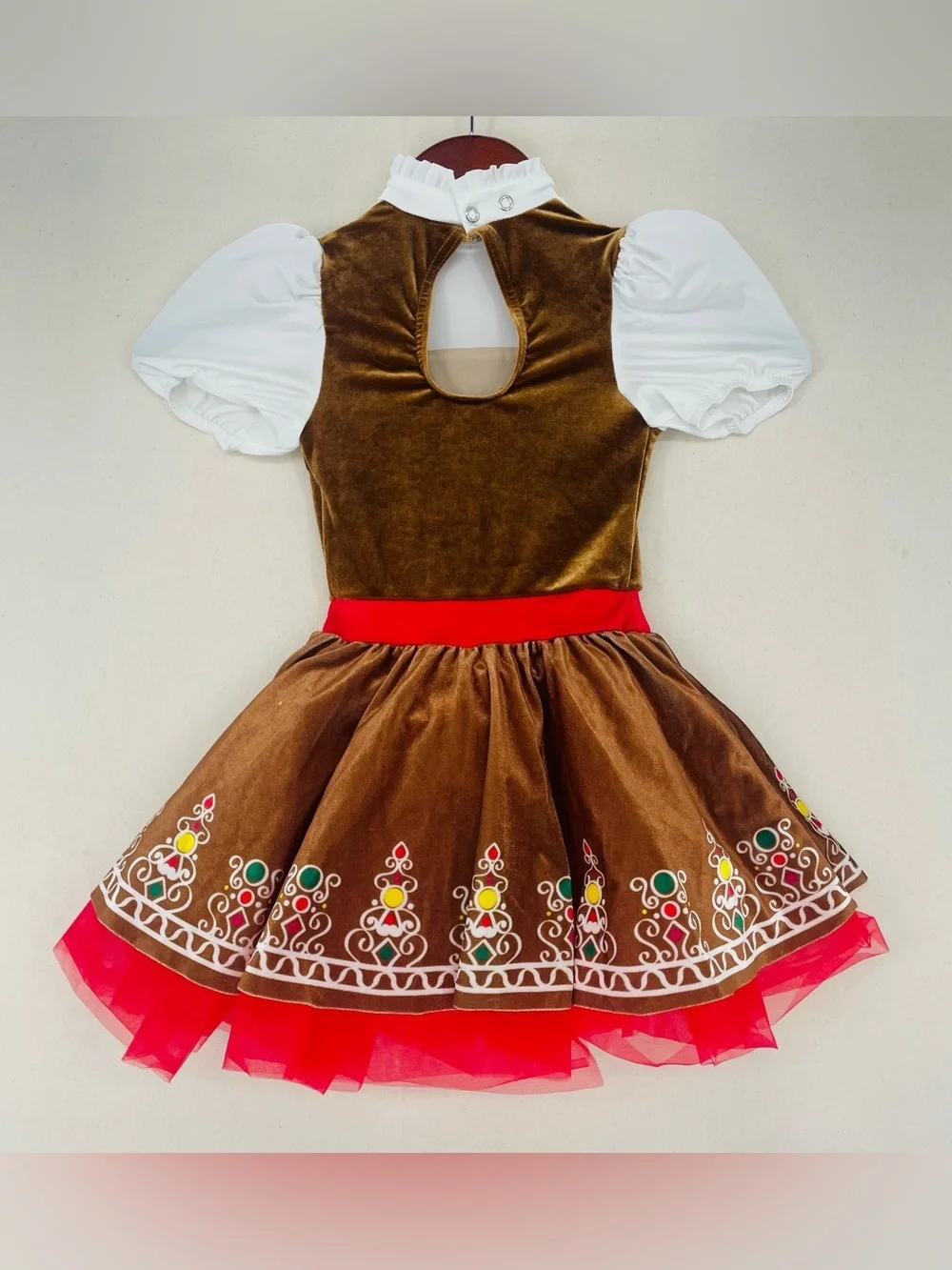 Weissman Showtime Gingerbread Girl dress